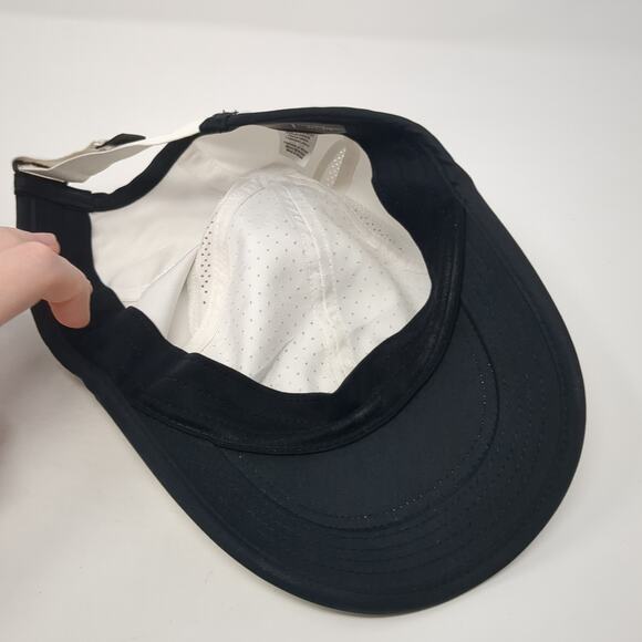 Nike Featherlight Strapback Hat White One Size Adjustable Swoosh Dri-Fit - Picture 7 of 10